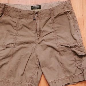 Eddie Bauer organics cargo shorts